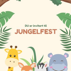Velkommen til Jungelfest for 5åringer