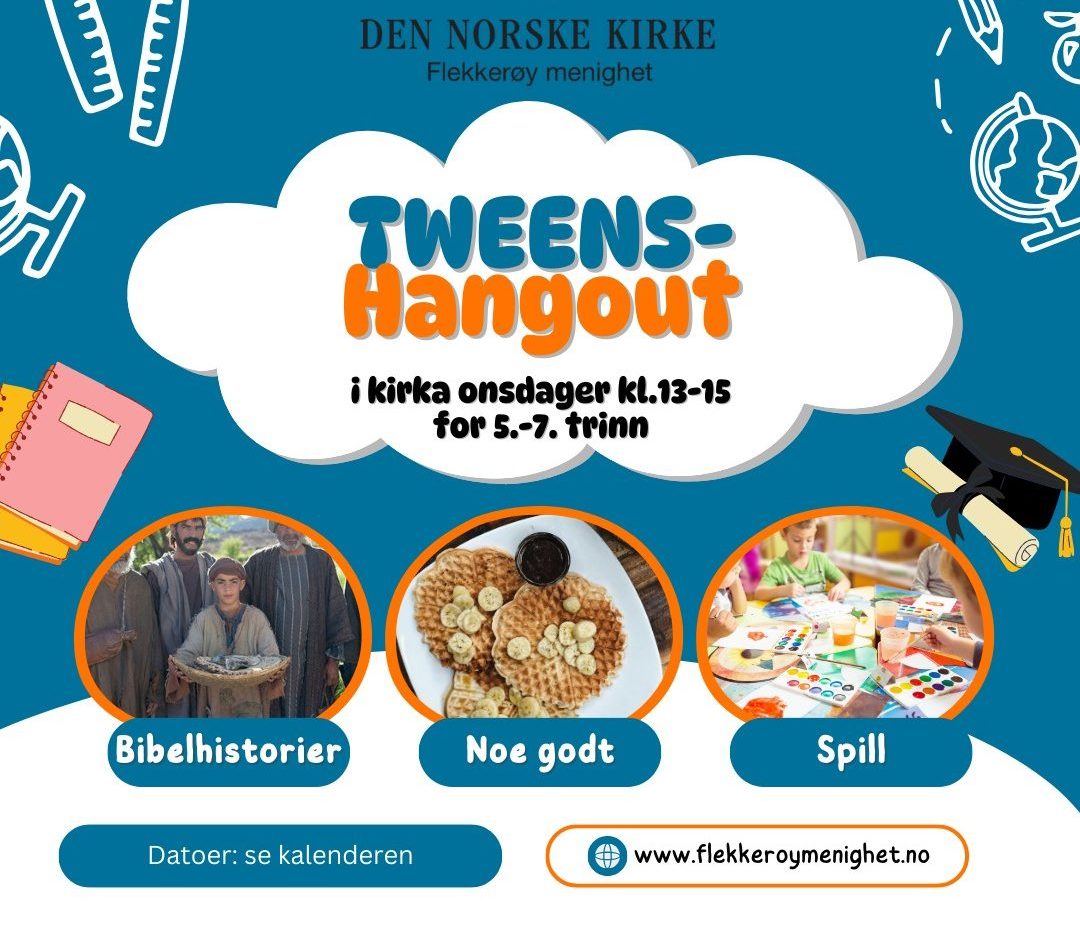 Tweens-hangout plakat